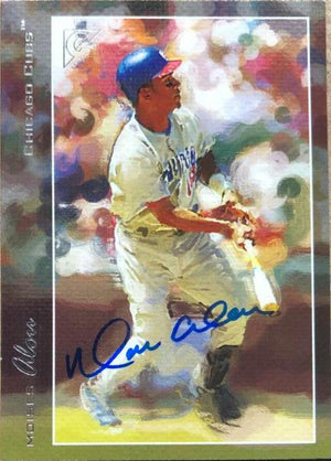 Moises Alou Signed 2005 Topps Gallery Tradition Baseball Card - Chicago Cubs - PastPros
