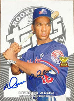 Moises Alou Signed 2005 Topps Rookie Cup Baseball Card - Montreal Expos