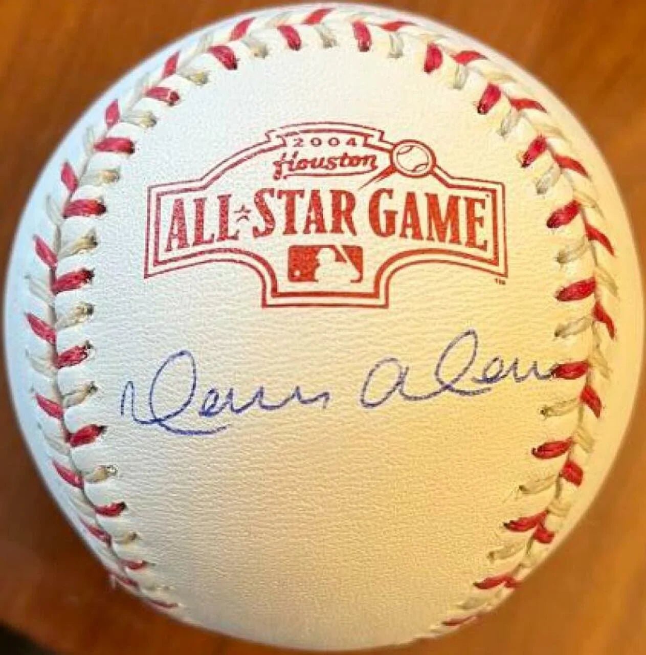 Moises Alou Signed Rawlings Official 2004 All-Star Game Baseball