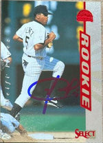 Neifi Perez Signed 1997 Score Select Baseball Card - Colorado Rockies - PastPros