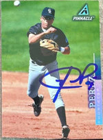 Neifi Perez Signed 1998 Pinnacle Baseball Card - Colorado Rockies