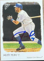 Neifi Perez Signed 2002 Topps Gallery Baseball Card - Kansas City Royals