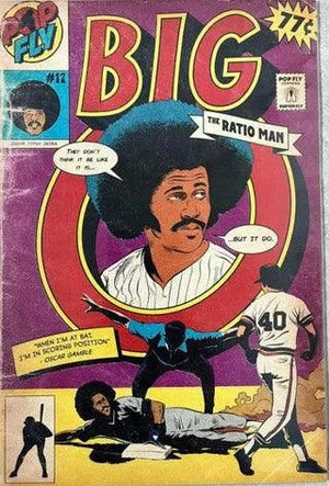 Oscar Gamble "Big O" Pop Fly Pop Shop Print Football #79 – Signed by Daniel Jacob Horine