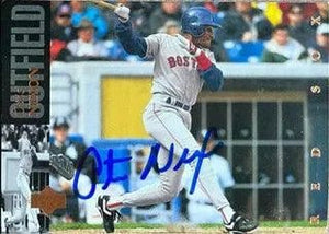 Otis Nixon Signed 1994 Upper Deck Baseball Card - Boston Red Sox