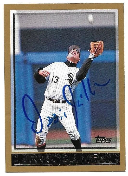 Ozzie Guillen Signed 1998 Topps Baseball Card - Chicago White Sox
