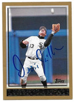 Ozzie Guillen Signed 1998 Topps Baseball Card - Chicago White Sox