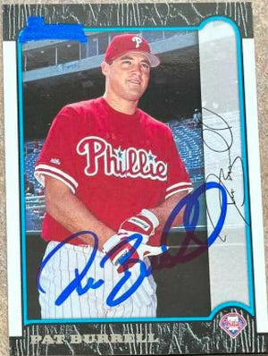 Pat Burrell Signed 1999 Bowman Baseball Card - Philadelphia Phillies