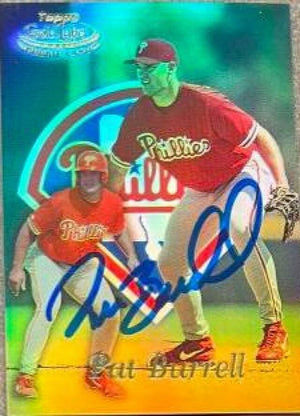 Pat Burrell Signed 1999 Topps Gold Label Baseball Card - Philadelphia Phillies - PastPros