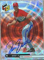 Pat Burrell Signed 1999 Upper Deck HologrFX Baseball Card - Philadelphia Phillies