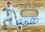 Pat Burrell Signed 2000 SP Piece of the Game Baseball Card - Philadelphia Phillies - PastPros