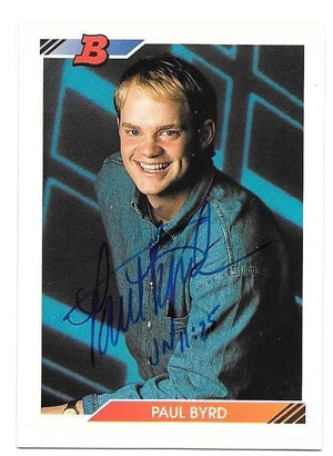 Paul Byrd Signed 1992 Bowman Baseball Card - Cleveland Indians