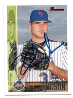 Paul Wilson Signed 1995 Bowman Baseball Card - New York Mets - PastPros