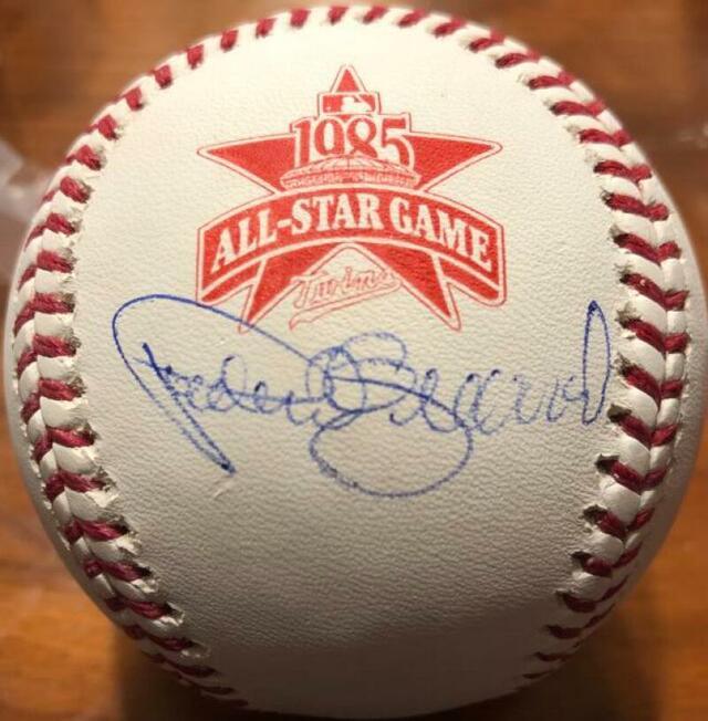 Pedro Guerrero Signed 1985 All-Star Game Baseball - PastPros
