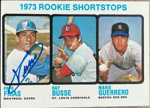 Pepe Frias Signed 1973 Topps Baseball Card - Montreal Expos - PastPros