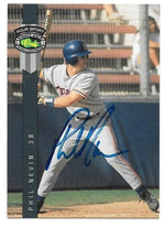 Phil Nevin Signed 1992 Classic Four Sport Baseball Card