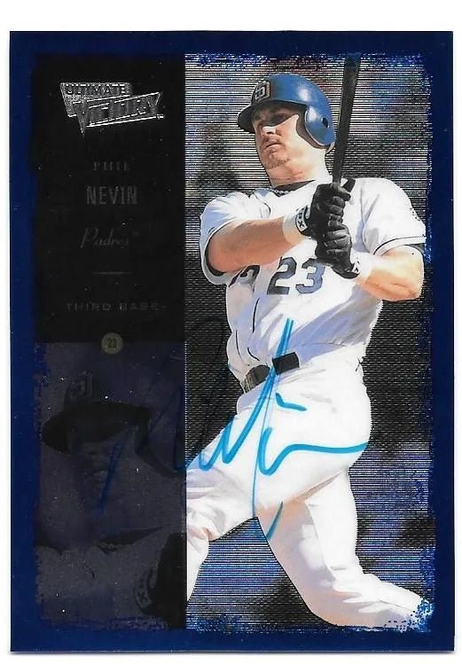 Phil Nevin Signed 2000 Ultimate Victory Baseball Card - San Diego Padres