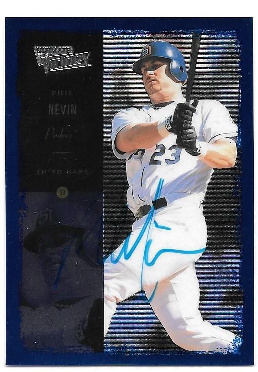 Phil Nevin Signed 2000 Ultimate Victory Baseball Card - San Diego Padres - PastPros