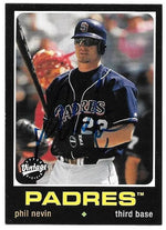 Phil Nevin Signed 2002 Upper Deck Vintage Baseball Card - San Diego Padres