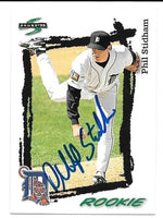 Phil Stidham Signed 1995 Score Baseball Card - Detroit Tigers