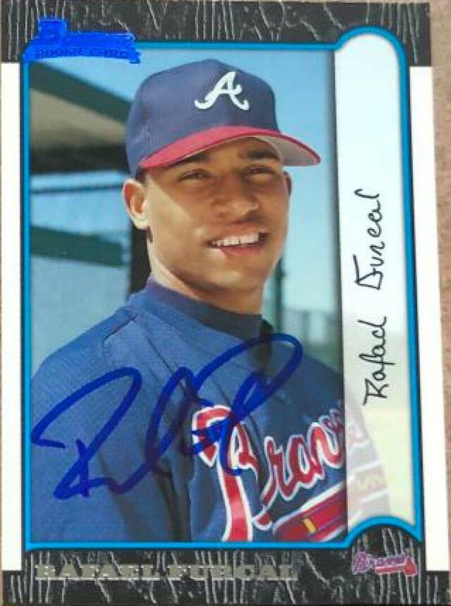 Rafael Furcal Signed 1999 Bowman Baseball Card - Atlanta Braves - PastPros