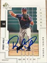 Rafael Furcal Signed 2000 SP Authentic Baseball Card - Atlanta Braves