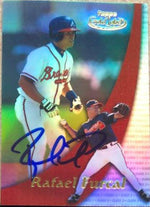 Rafael Furcal Signed 2000 Topps Gold Label Class 3 Baseball Card - Atlanta Braves - PastPros