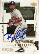 Rafael Furcal Signed 2000 Upper Deck Pros and Prospects Future Forces Baseball Card - Atlanta Braves
