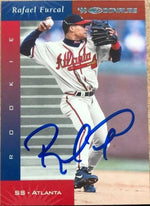 Rafael Furcal Signed 2001 Donruss Retro 1999 Baseball Card - Atlanta Braves