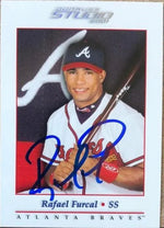 Rafael Furcal Signed 2001 Donruss Studio Baseball Card - Atlanta Braves