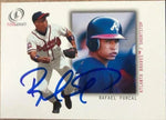 Rafael Furcal Signed 2001 Fleer Legacy Baseball Card - Atlanta Braves