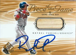 Rafael Furcal Signed 2001 SP Game Bat - Piece of the Game Baseball Card - Atlanta Braves