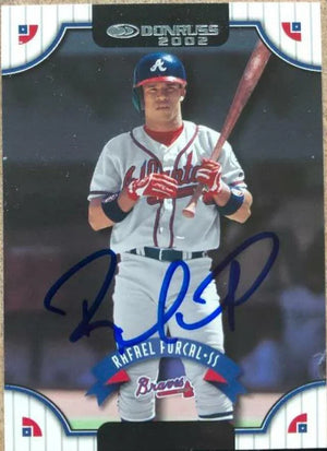 Rafael Furcal Signed 2002 Donruss Baseball Card - Atlanta Braves - PastPros