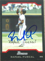 Rafael Furcal Signed 2004 Bowman Baseball Card - Atlanta Braves - PastPros