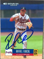 Rafael Furcal Signed 2005 Donruss Baseball Card - Atlanta Braves