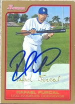 Rafael Furcal Signed 2006 Bowman Gold Baseball Card - Los Angeles Dodgers - PastPros