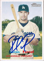 Rafael Furcal Signed 2006 Topps Heritage Baseball Card - Los Angeles Dodgers - PastPros