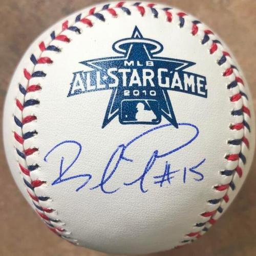 Rafael Furcal Signed 2010 All-Star Baseball - Los Angeles Dodgers - PastPros