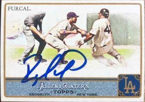 Rafael Furcal Signed 2011 Allen & Ginter Baseball Card - Los Angeles Dodgers