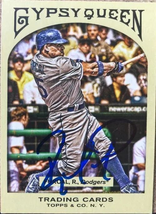 Rafael Furcal Signed 2011 Topps Gypsy Queen Baseball Card - Los Angeles Dodgers