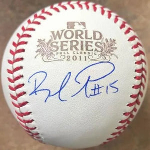Rafael Furcal Signed 2011 World Series Baseball - St Louis Cardinals