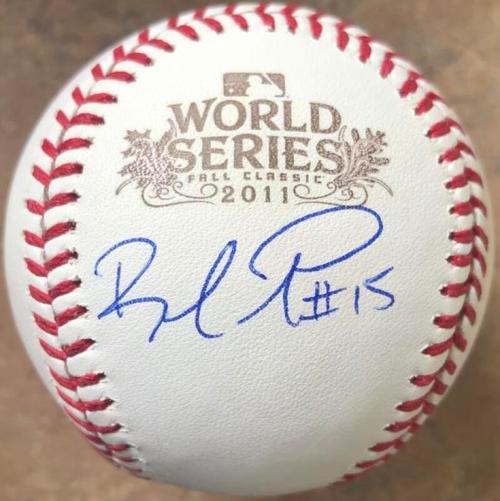 Rafael Furcal Signed 2011 World Series Baseball - St Louis Cardinals - PastPros
