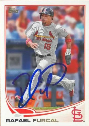 Rafael Furcal Signed 2013 Topps Baseball Card - St Louis Cardinals