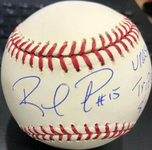 Rafael Furcal Signed ROMLB Baseball Unassisted Triple Play 8-10-2003 - Atlanta Braves - PastPros