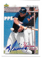 Rafael Quirico Signed 1992 Upper Deck Minors Baseball Card - New York Yankees - PastPros