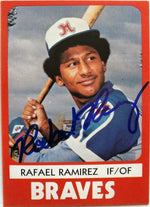 Rafael Ramirez Signed 1980 TCMA Baseball Card - Richmond Braves - PastPros