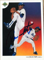 Ramon Martinez Signed 1991 Upper Deck Baseball Card - Los Angeles Dodgers