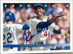 Ramon Martinez Signed 1993 Upper Deck Baseball Card - Los Angeles Dodgers