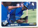 Ramon Martinez Signed 1996 Collector's Choice Baseball Card - Los Angeles Dodgers