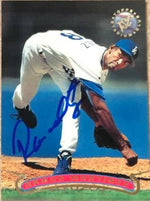Ramon Martinez Signed 1996 Stadium Club Baseball Card - Los Angeles Dodgers