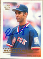 Ramon Martinez Signed 2000 Pacific Baseball Card - Boston Red Sox - PastPros